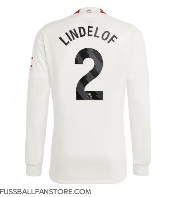 Manchester United Victor Lindelof #2 Replik 3rd trikot 2023-24 Langarm